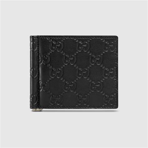 fake gucci money clip|gucci signature money clip wallet.